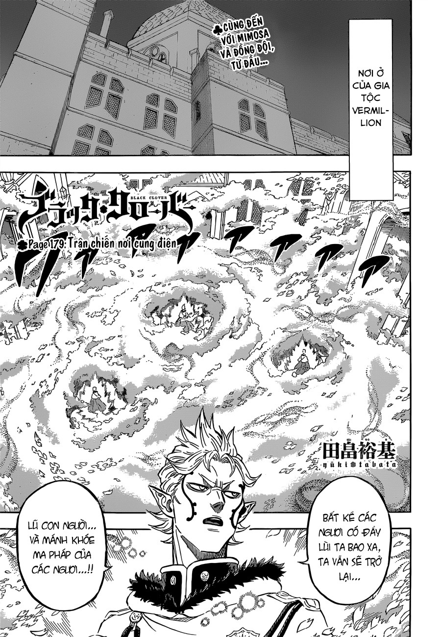 Black Clover - Thế Giới Phép Thuật Chapter 179 - Next Chapter 180