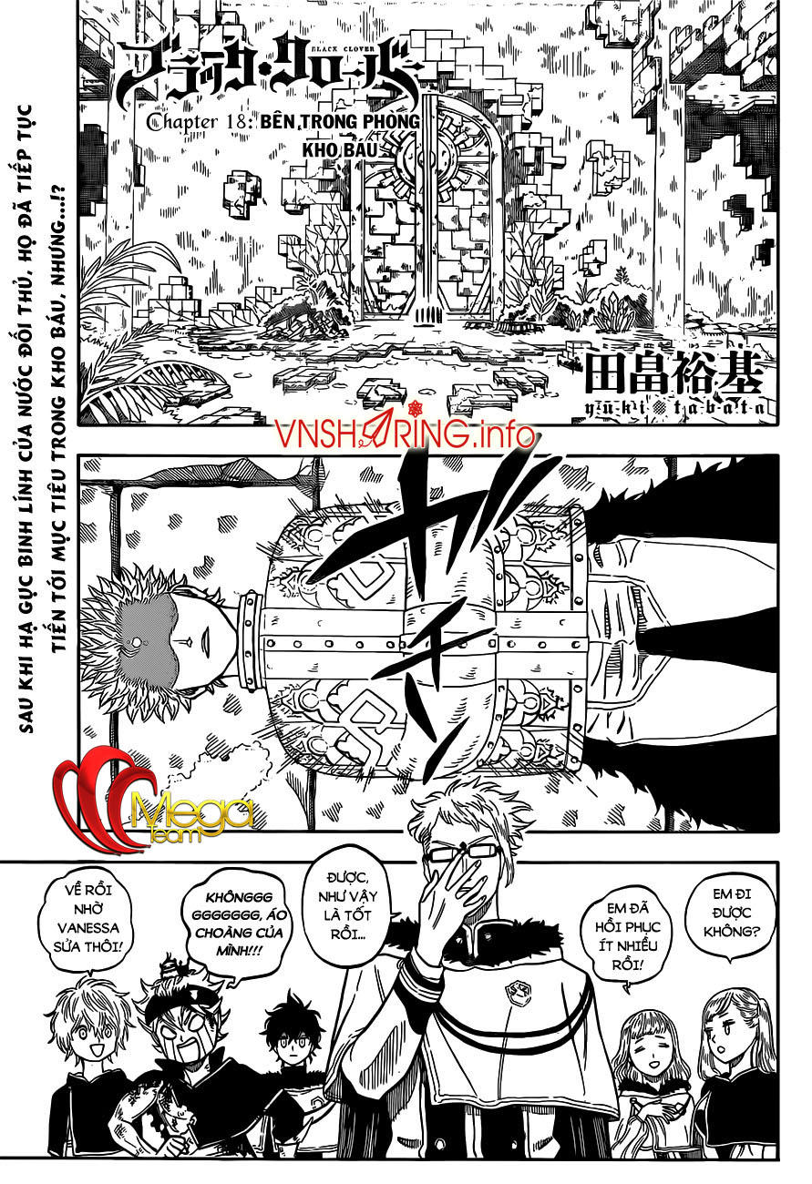 Black Clover - Thế Giới Phép Thuật Chapter 18 - Next Chapter 19