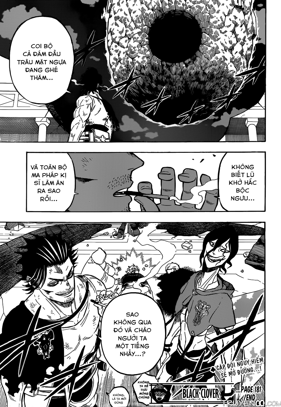 Black Clover - Thế Giới Phép Thuật Chapter 181 - Next Chapter 182