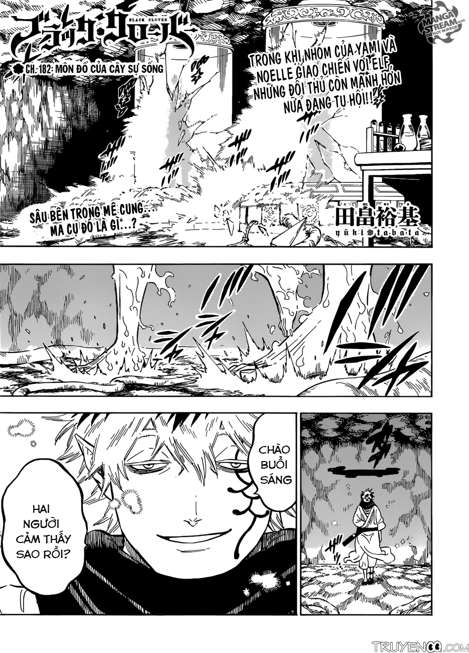 Black Clover - Thế Giới Phép Thuật Chapter 182 - Next Chapter 183