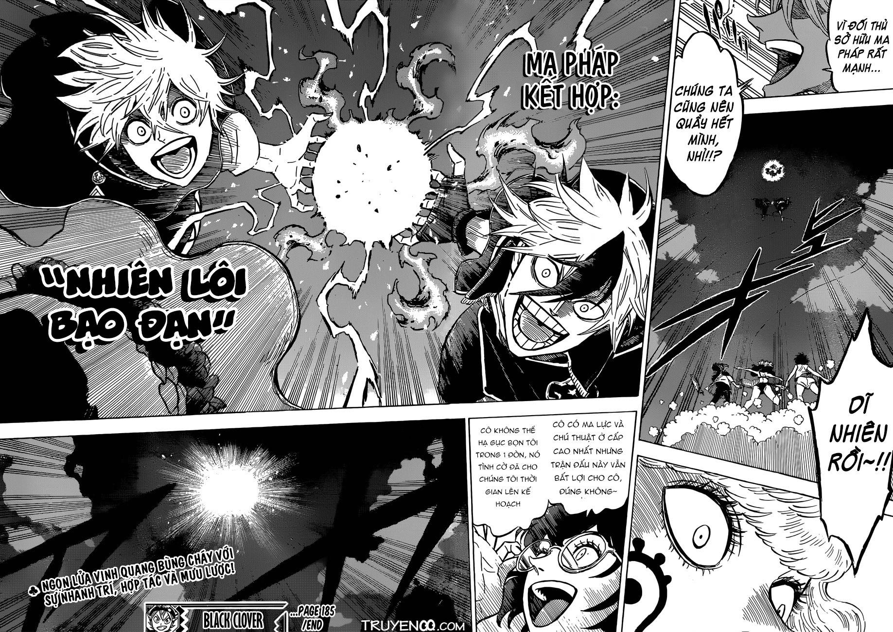 Black Clover - Thế Giới Phép Thuật Chapter 185 - Next Chapter 186