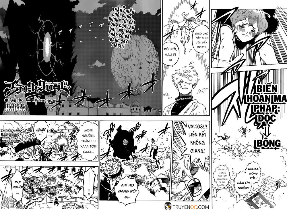 Black Clover - Thế Giới Phép Thuật Chapter 186 - Next Chapter 187