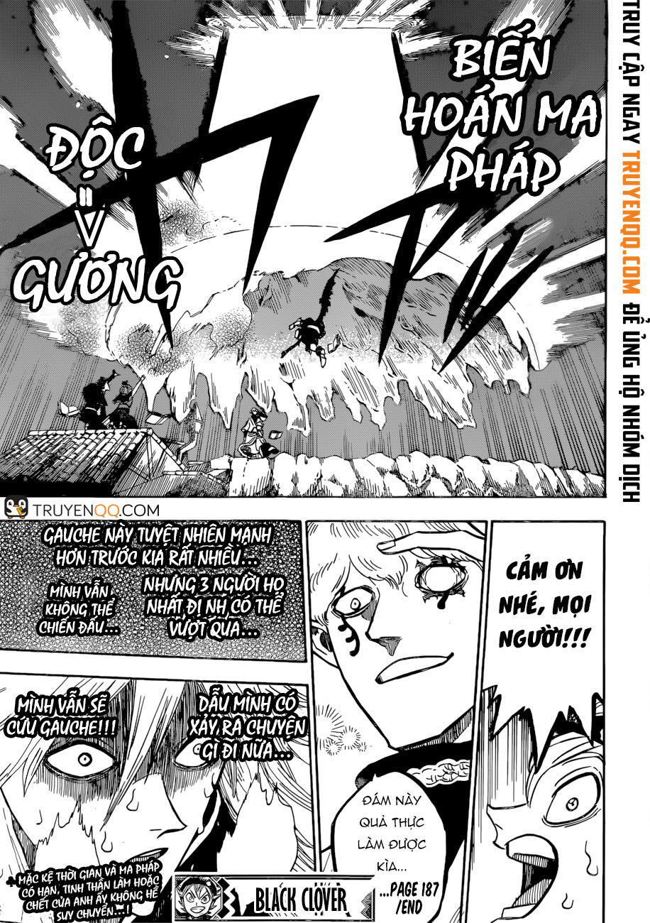 Black Clover - Thế Giới Phép Thuật Chapter 187 - Next Chapter 188