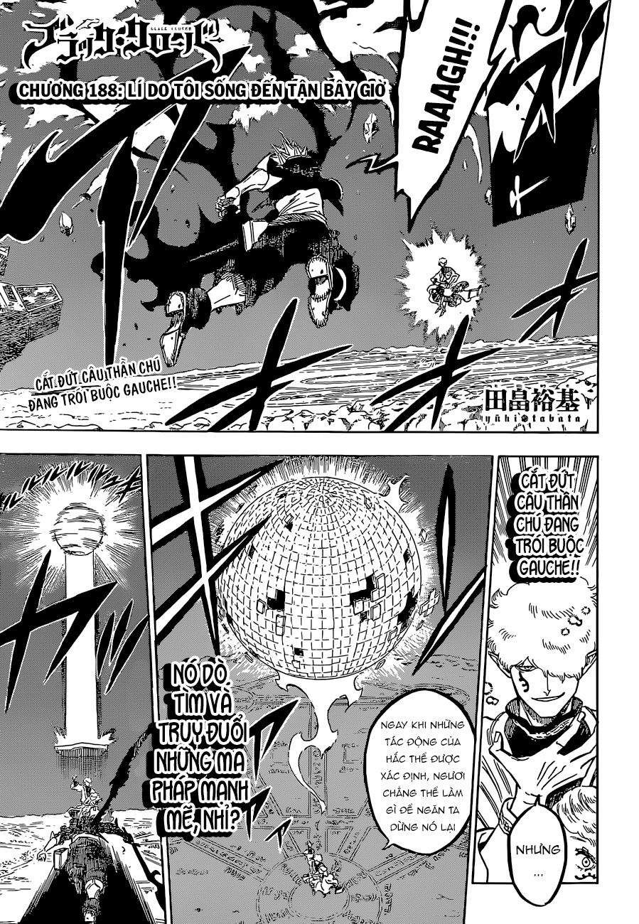 Black Clover - Thế Giới Phép Thuật Chapter 188 - Next Chapter 189