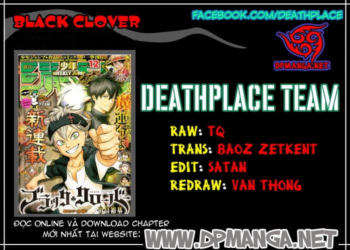 Black Clover - Thế Giới Phép Thuật Chapter 2 - Next Chapter 3