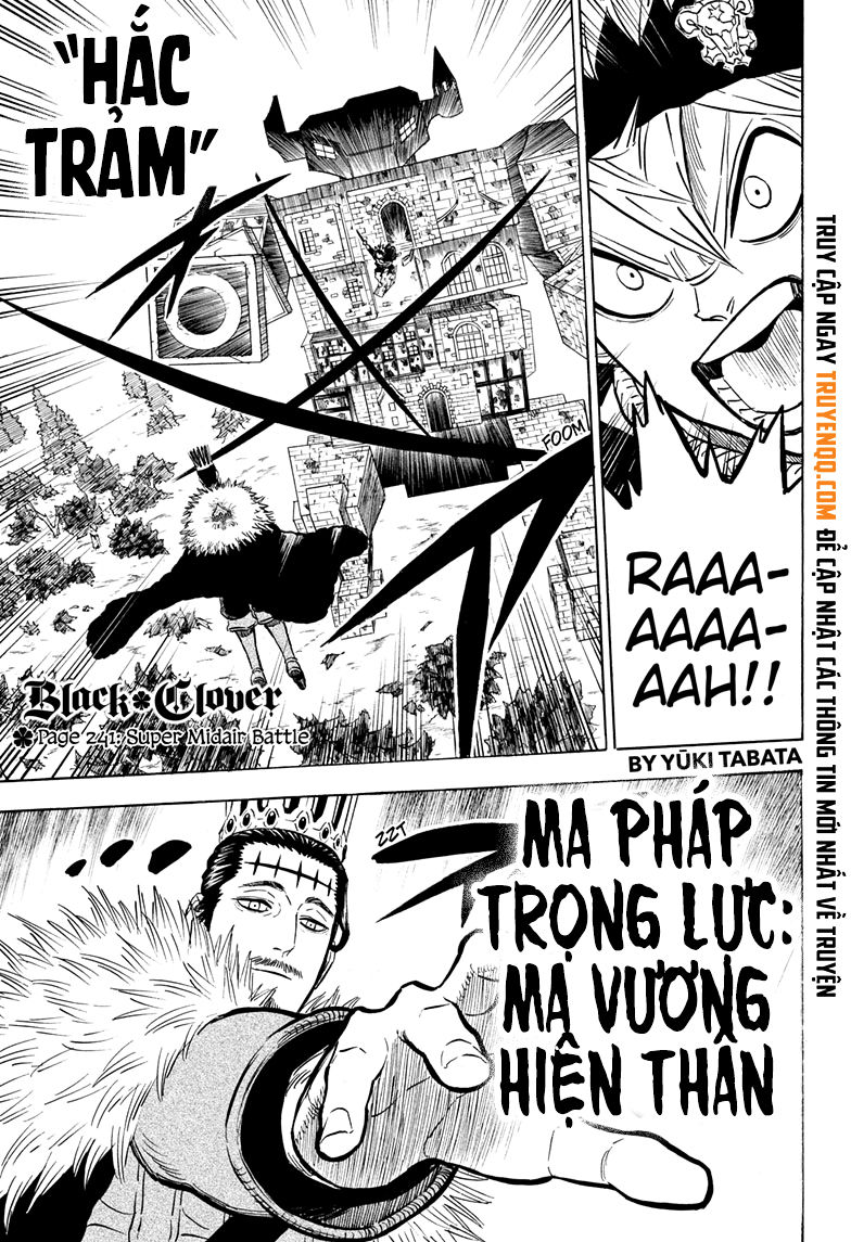 Black Clover - Thế Giới Phép Thuật Chapter 241 - Next Chapter 242