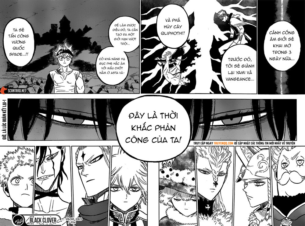 Black Clover - Thế Giới Phép Thuật Chapter 263 - Next Chapter 264