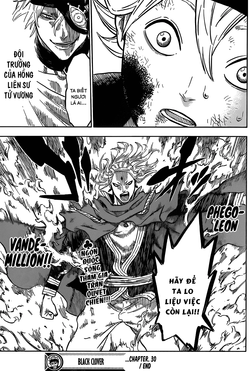 Black Clover - Thế Giới Phép Thuật Chapter 30 - Next Chapter 31