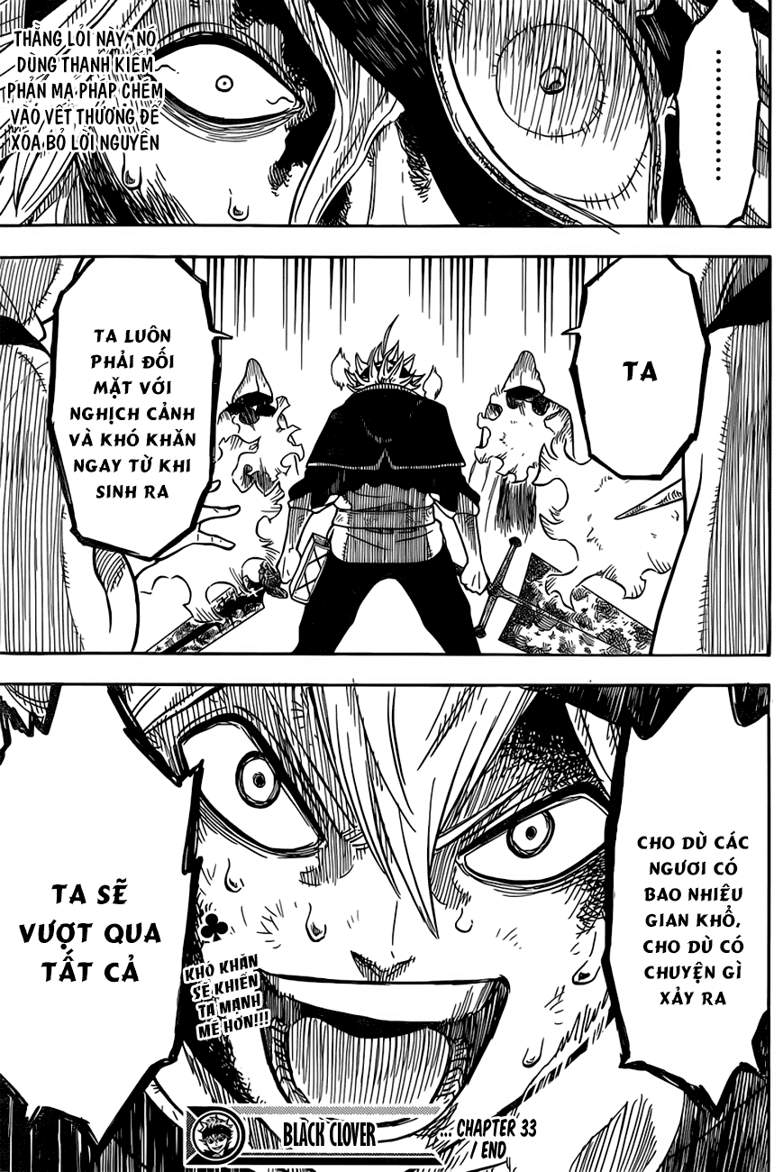 Black Clover - Thế Giới Phép Thuật Chapter 33 - Next Chapter 34