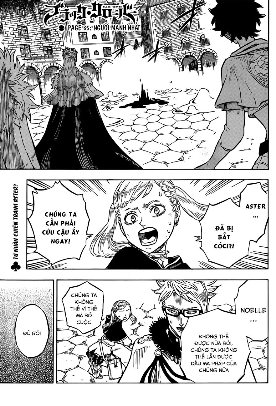 Black Clover - Thế Giới Phép Thuật Chapter 35 - Next Chapter 36