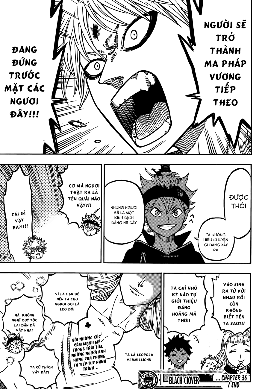 Black Clover - Thế Giới Phép Thuật Chapter 36 - Next Chapter 37