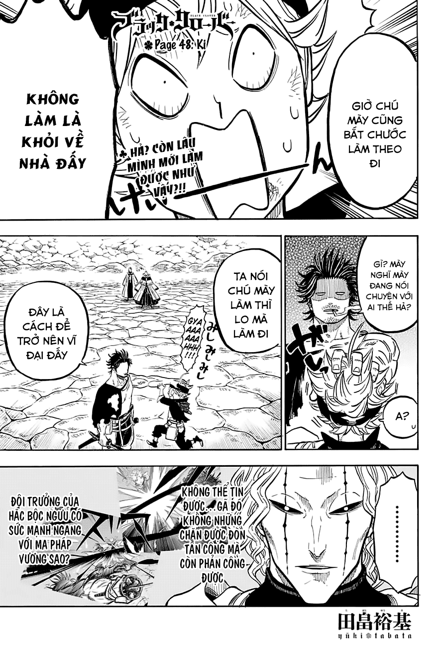 Black Clover - Thế Giới Phép Thuật Chapter 48 - Next Chapter 49