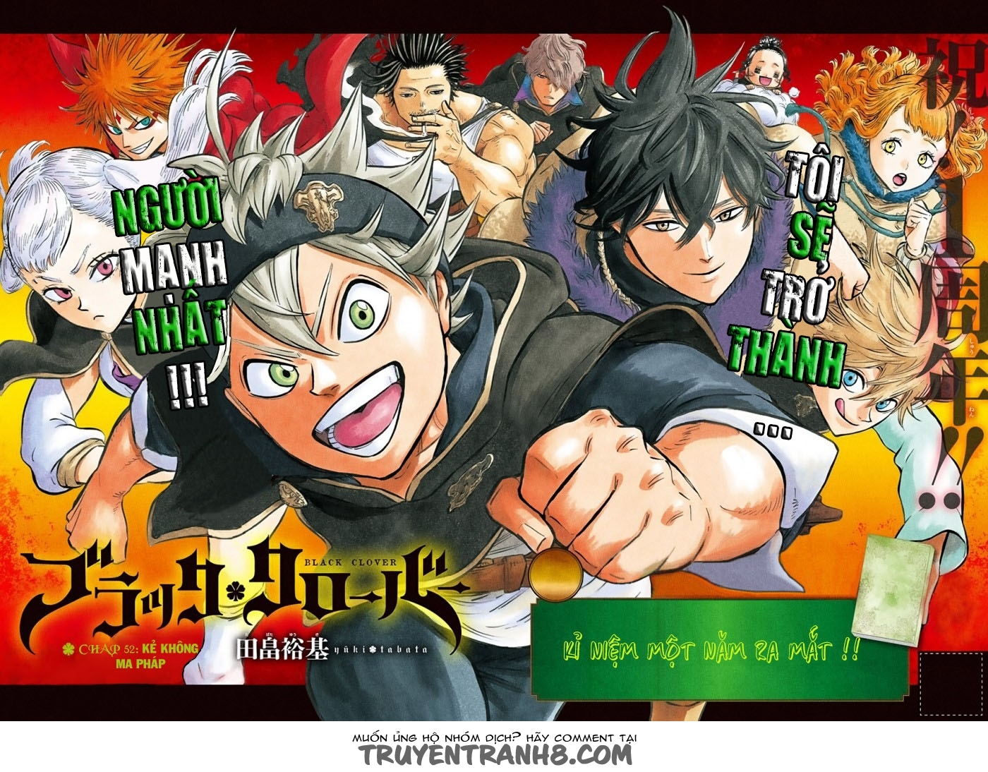 Black Clover - Thế Giới Phép Thuật Chapter 52 - Next Chapter 53