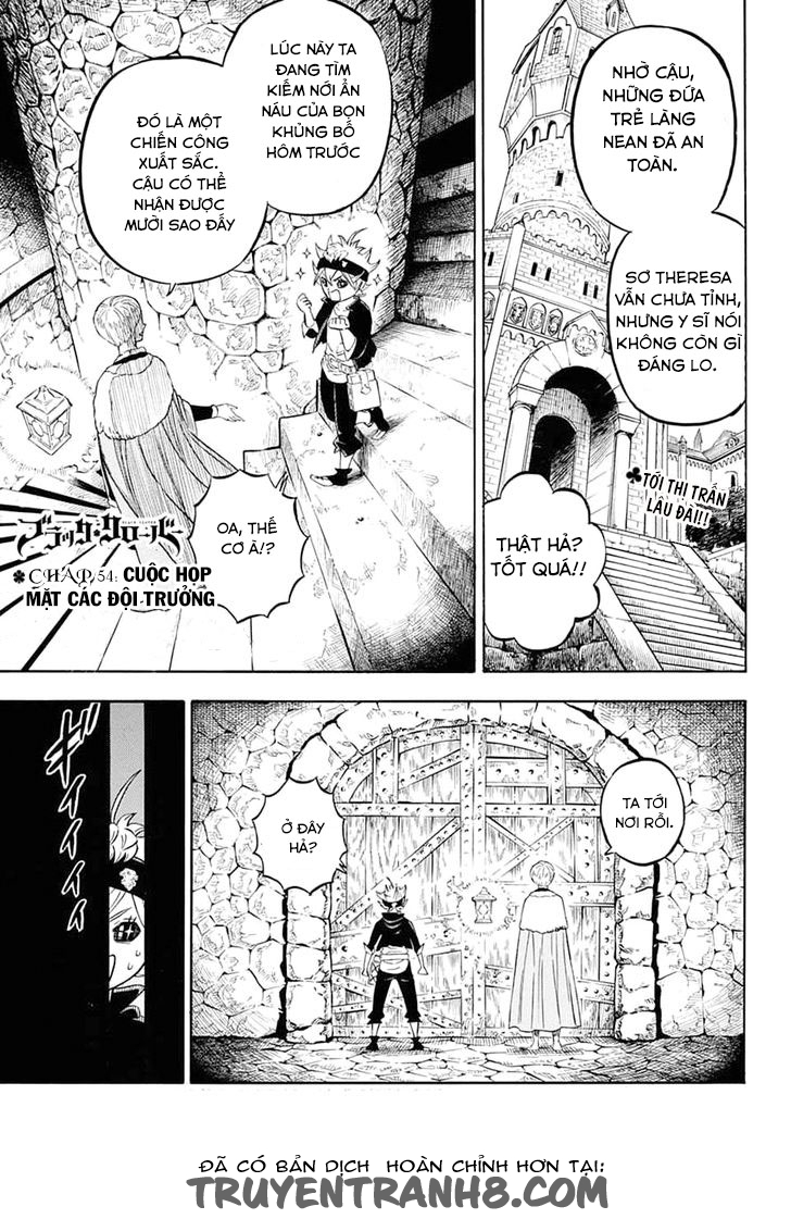 Black Clover - Thế Giới Phép Thuật Chapter 54 - Next Chapter 55