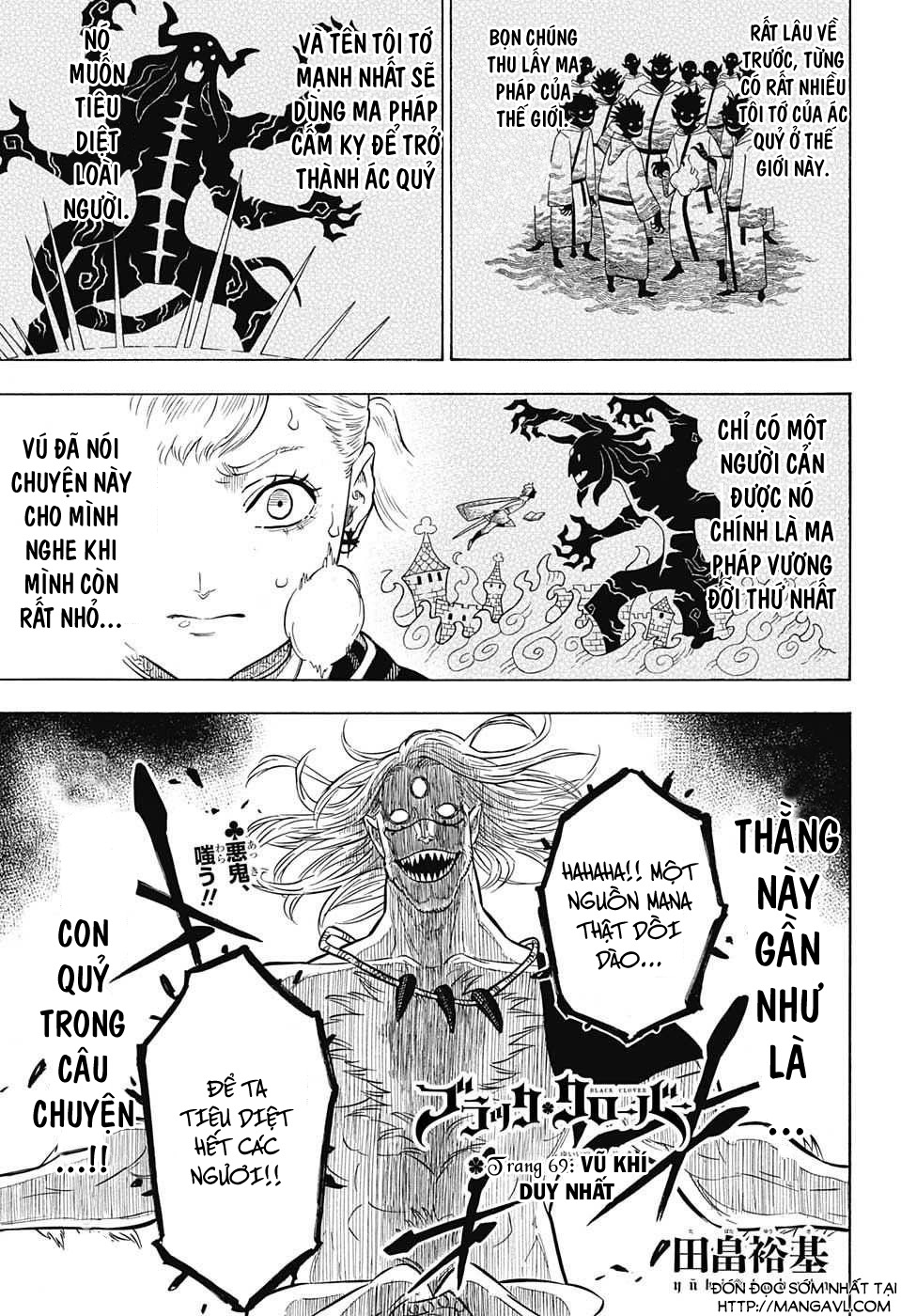 Black Clover - Thế Giới Phép Thuật Chapter 69 - Next Chapter 70