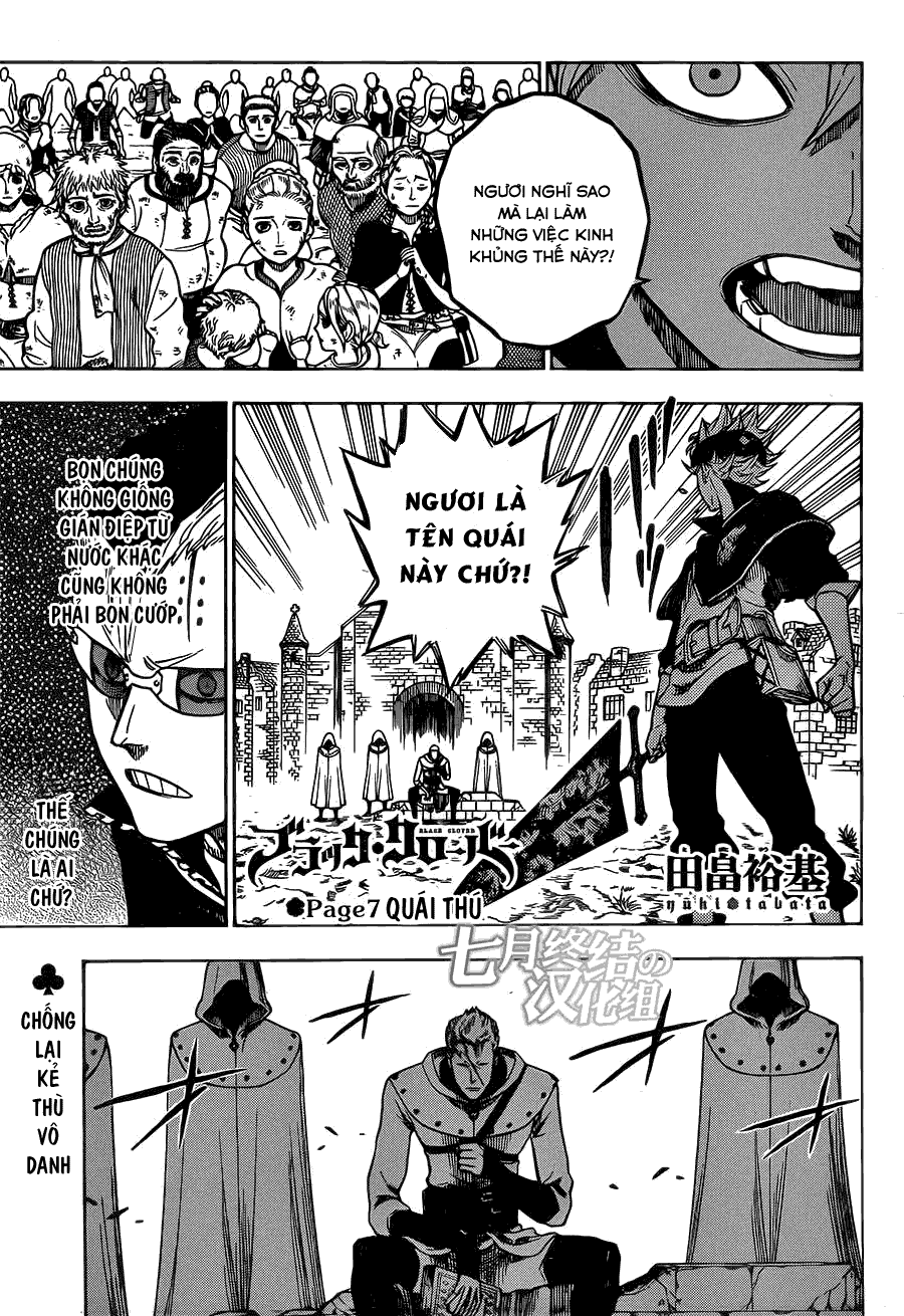 Black Clover - Thế Giới Phép Thuật Chapter 7 - Next Chapter 8