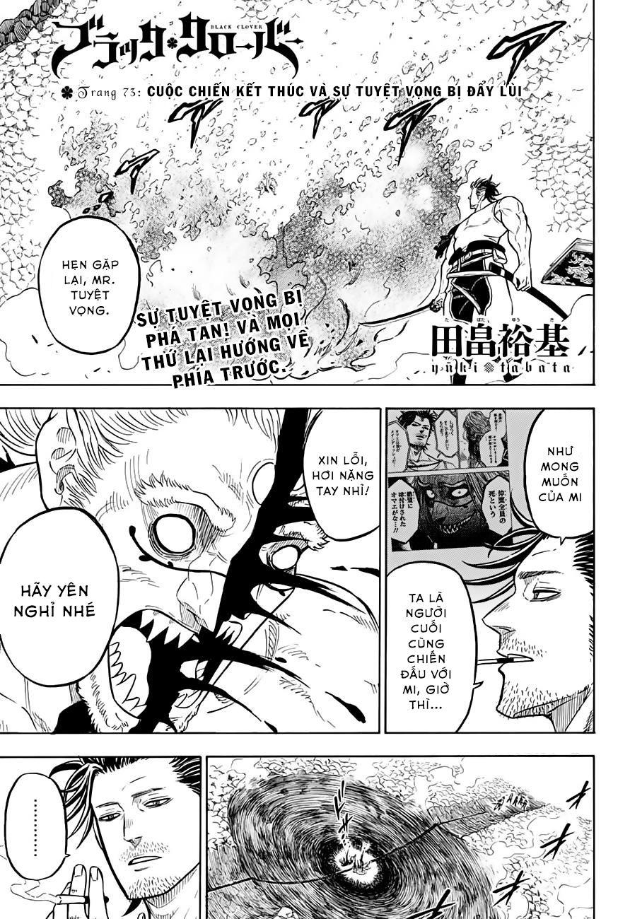 Black Clover - Thế Giới Phép Thuật Chapter 73 - Next Chapter 74