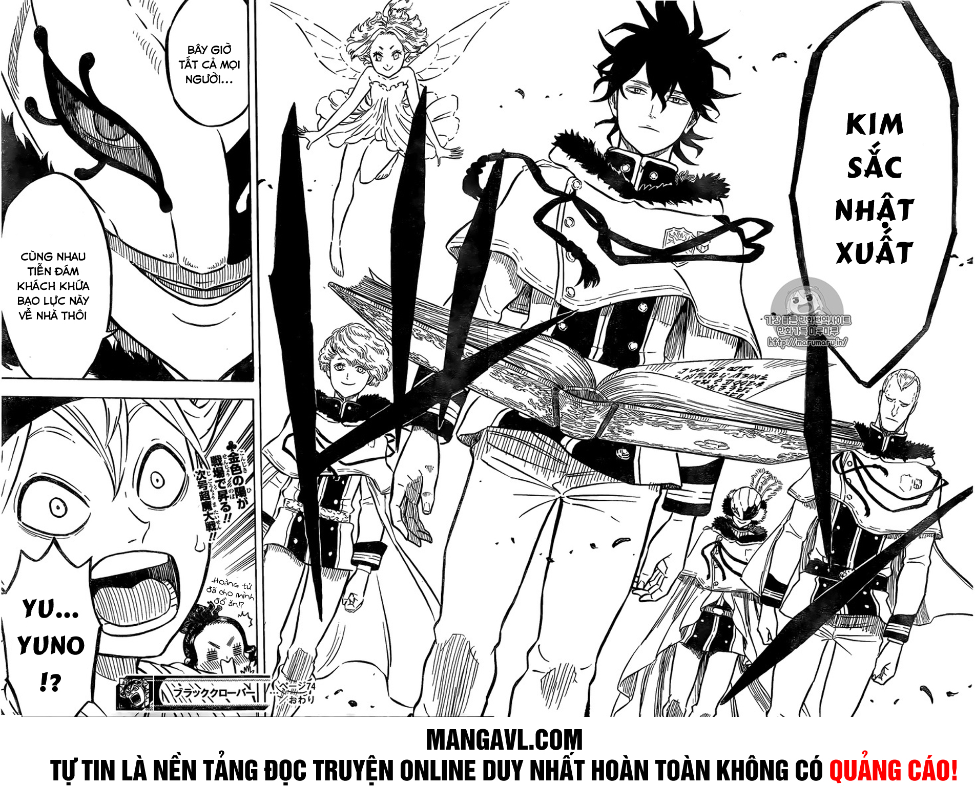 Black Clover - Thế Giới Phép Thuật Chapter 74 - Next Chapter 75