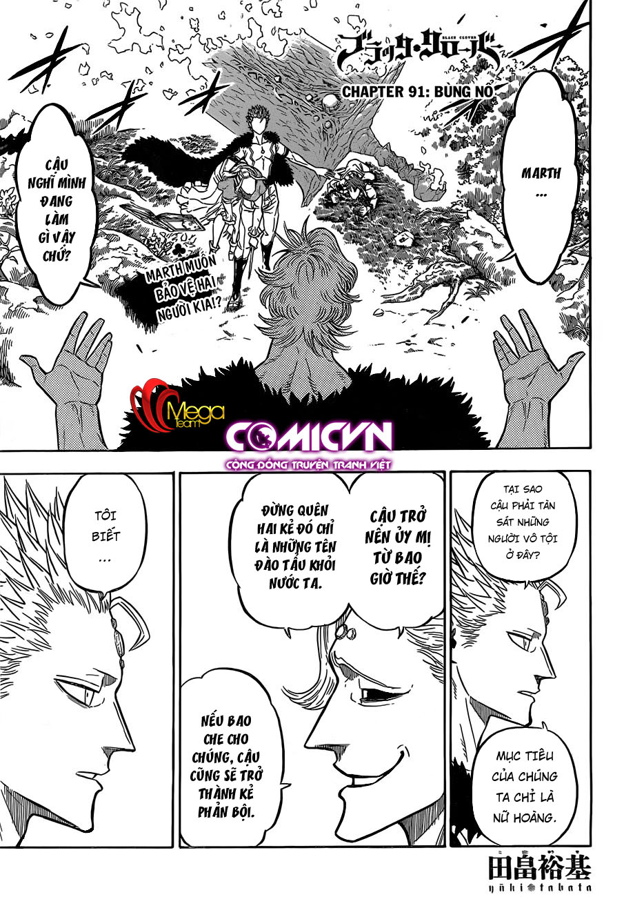 Black Clover - Thế Giới Phép Thuật Chapter 91 - Next Chapter 92