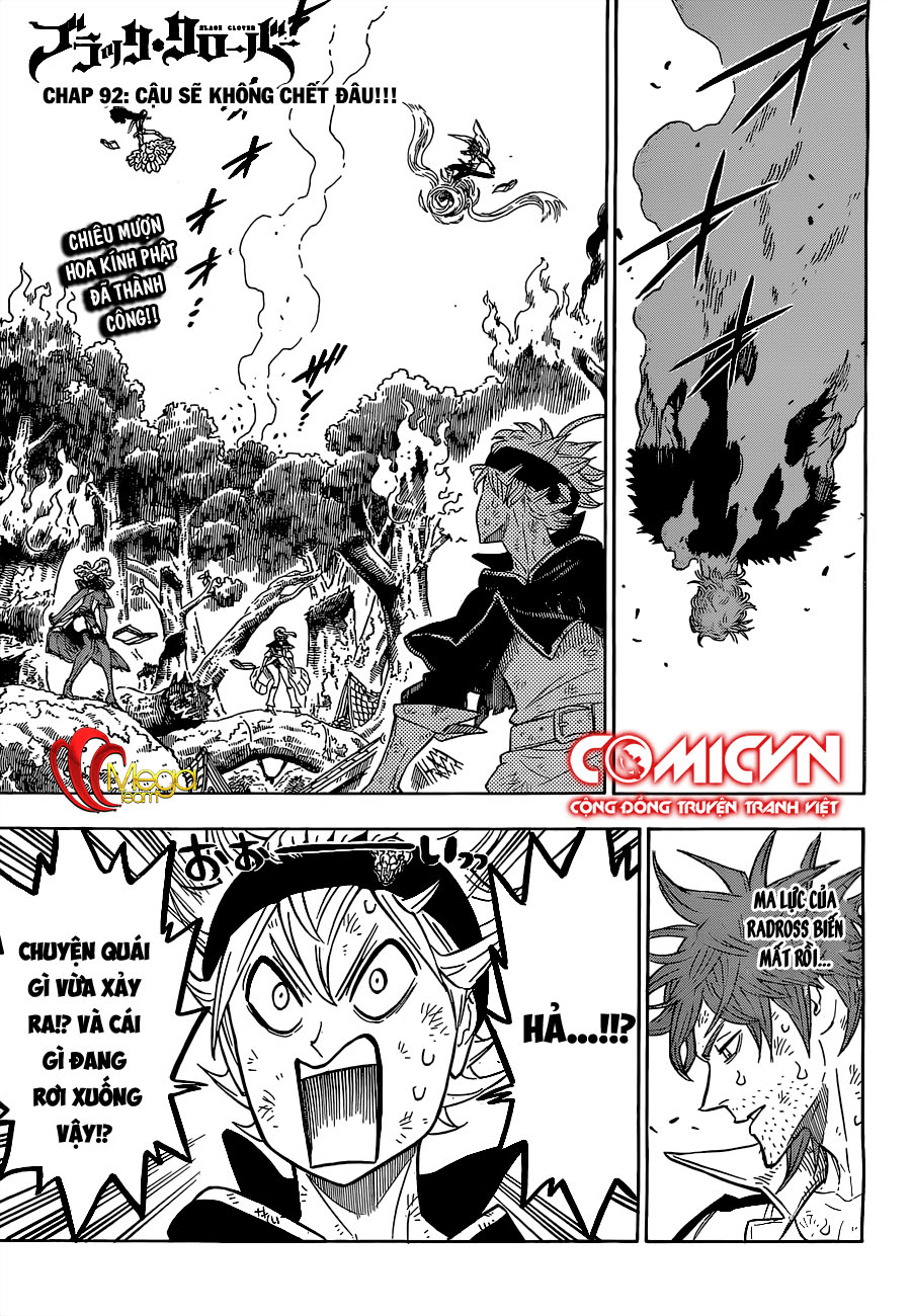 Black Clover - Thế Giới Phép Thuật Chapter 92 - Next Chapter 93