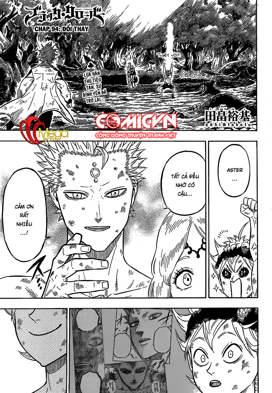 Black Clover - Thế Giới Phép Thuật Chapter 94 - Next Chapter 95