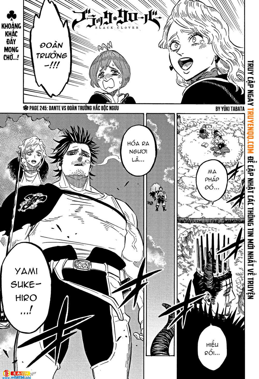 Black Clover - Thế Giới Phép Thuật Chapter 245 - Next Chapter 246