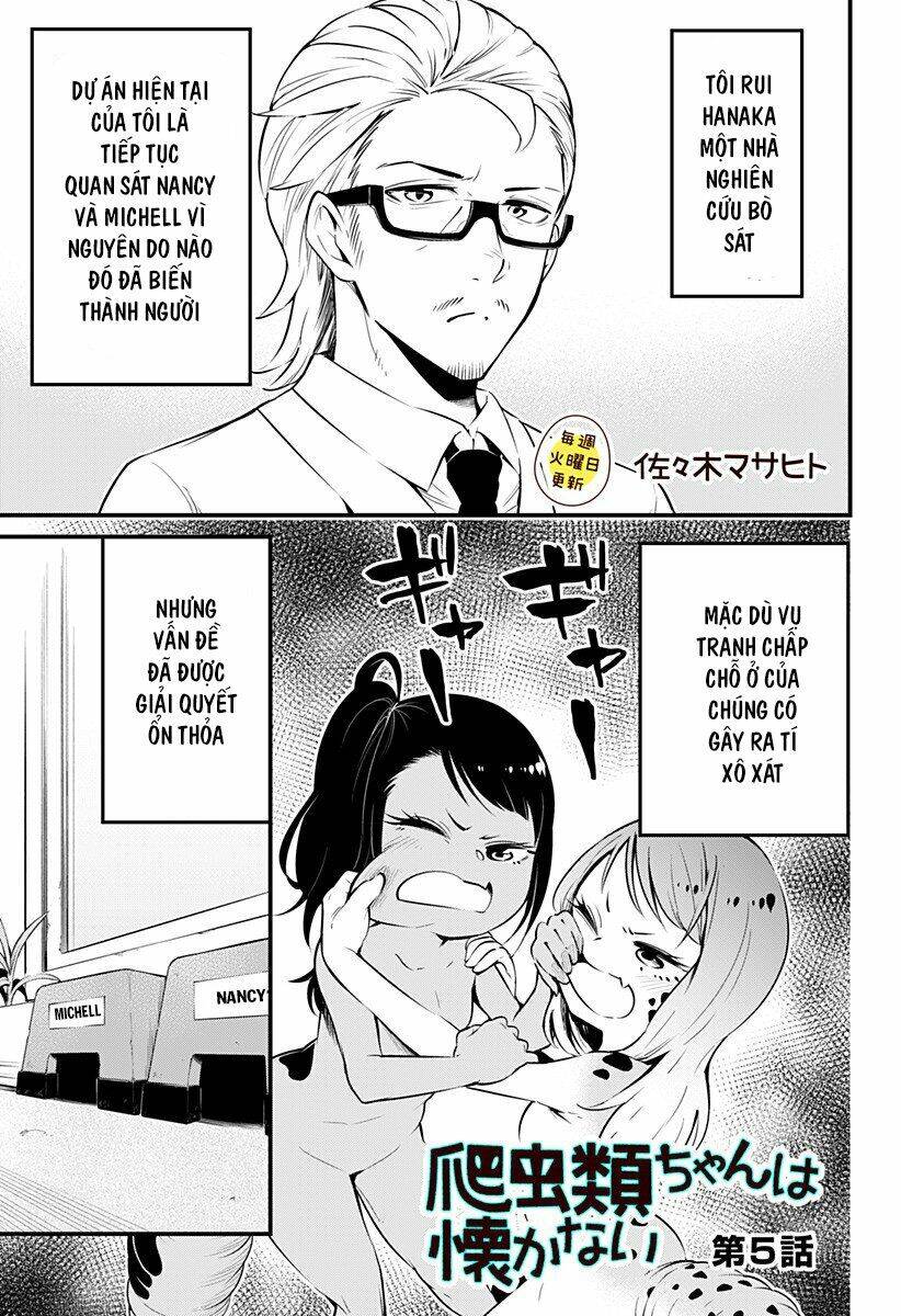 Hachuurui-Chan Wa Natsukanai Chapter 5 - Trang 3