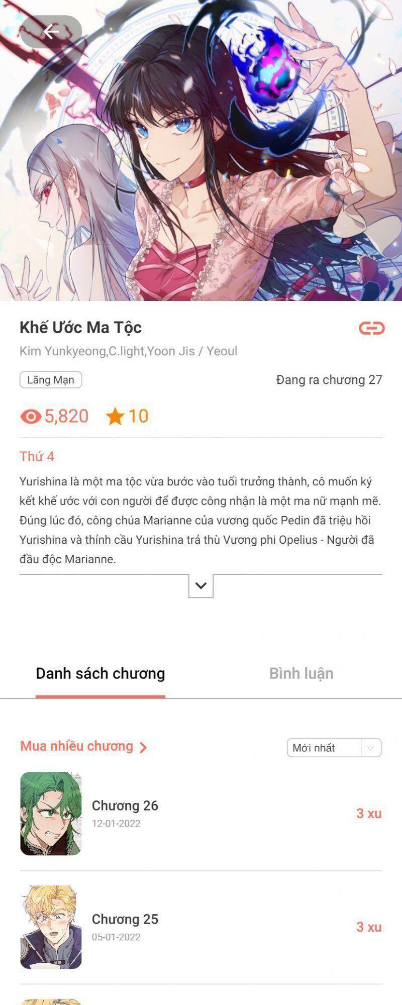 Khế Ước Của Ác Ma Chapter 60 - Trang 3