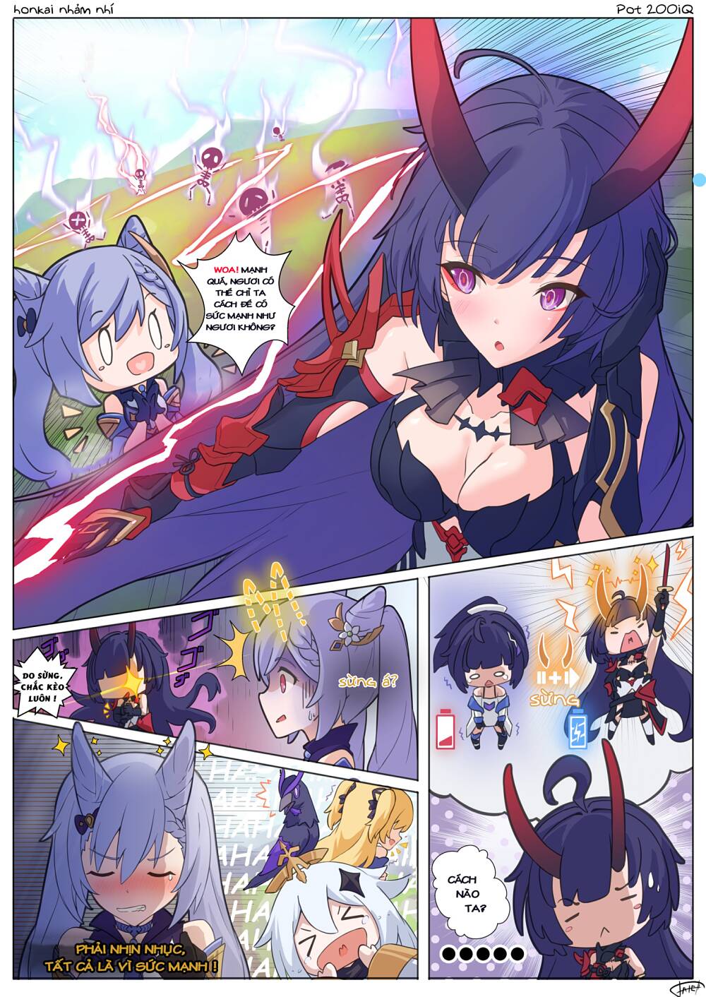 Genshin Impact 4-Koma Chapter 17.1 - Next Chapter 18