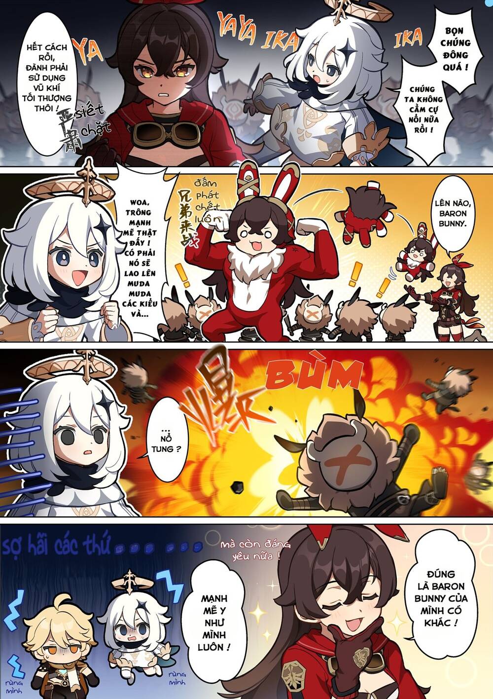 Genshin Impact 4-Koma Chapter 13 - Next Chapter 15