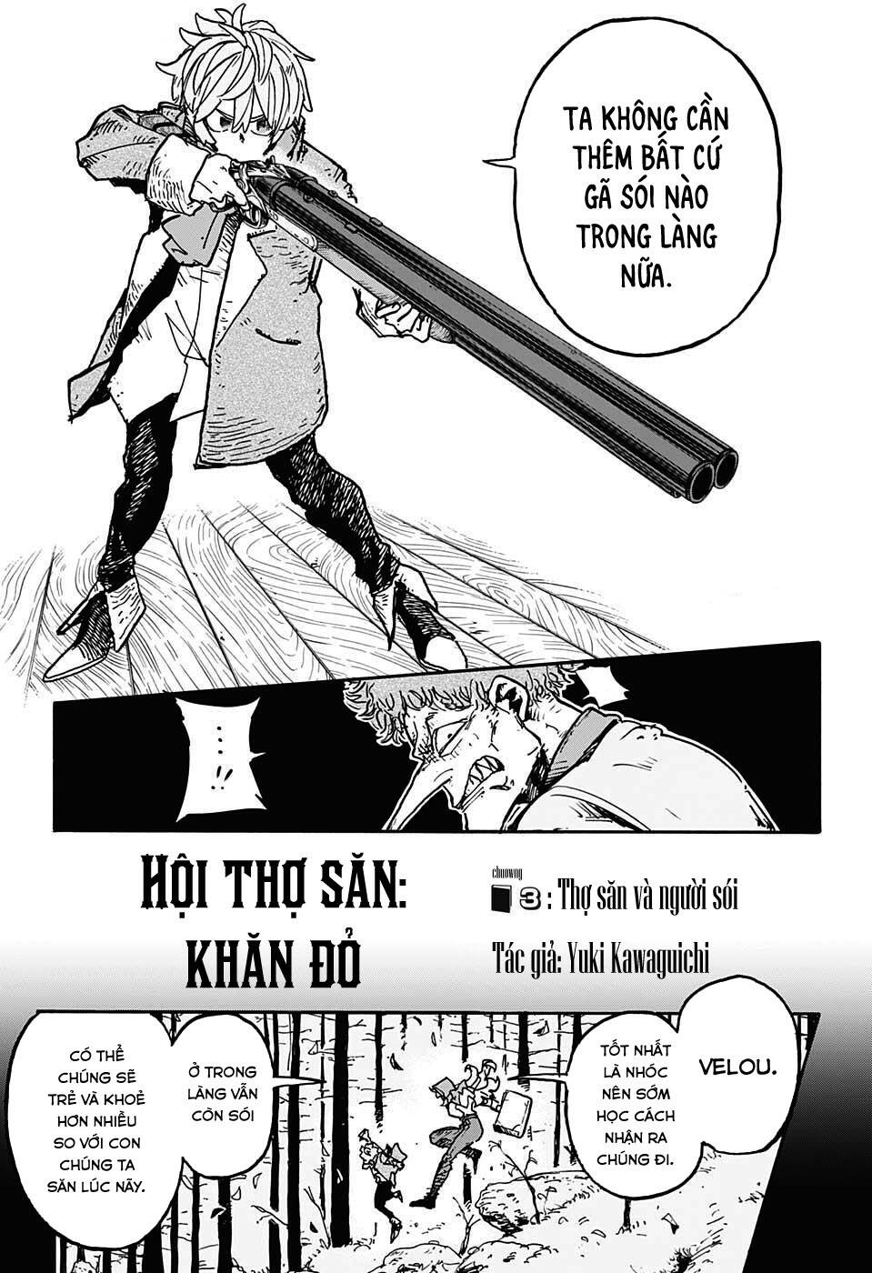 Hội Thợ Săn: Khăn Đỏ Chapter 3 - Trang 3