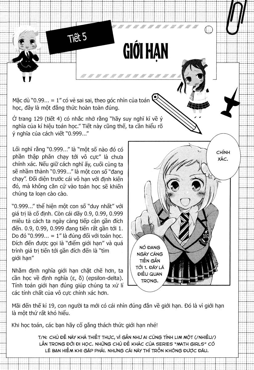 Mathematical Girls: Các Định Lý Bất Toàn Của Gödel Chapter 5 - Next Chapter 6