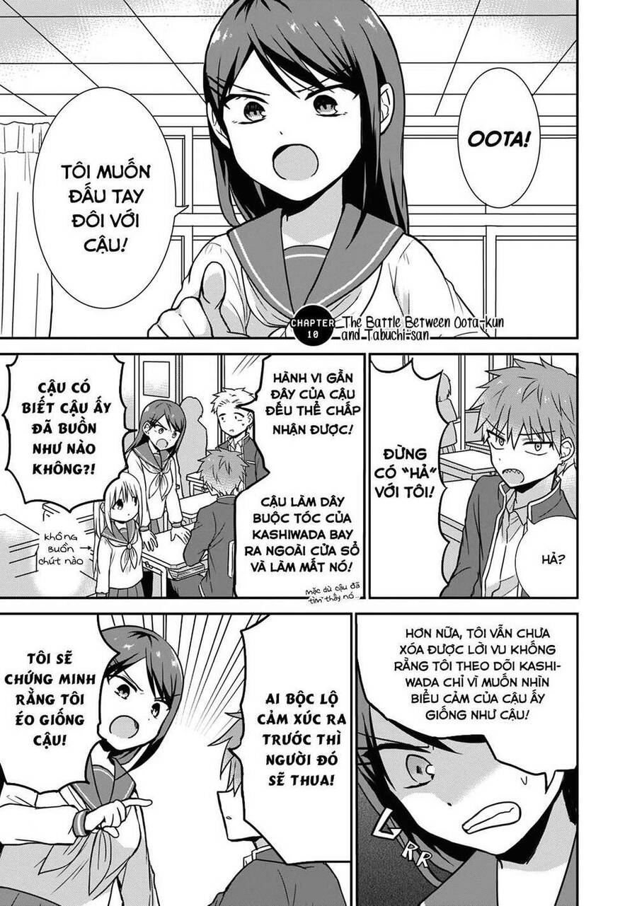 Kao Ni Denai Kashiwada-San To Kao Ni Deru Oota-Kun Chapter 10 - Trang 4