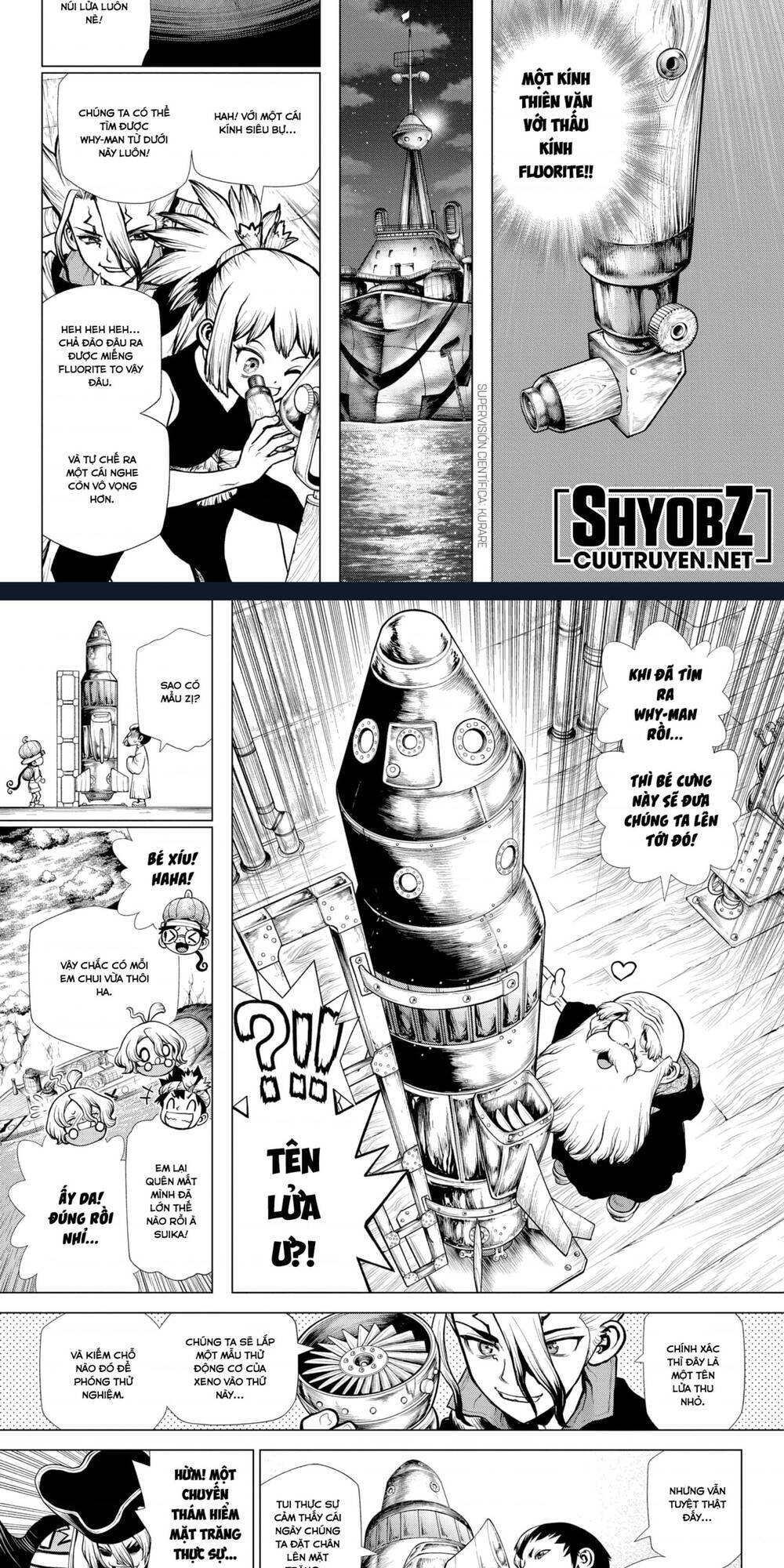 Dr.stone Chapter 203 - Next 