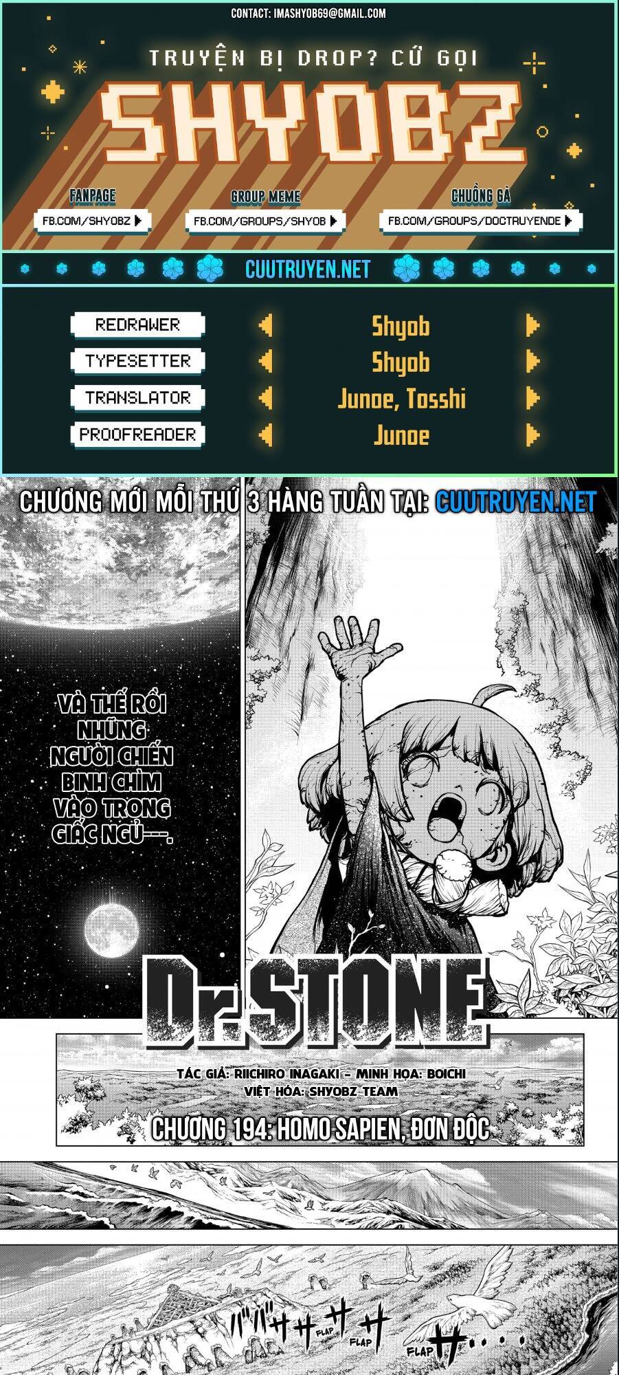 Dr.stone Chapter 194 - Next 