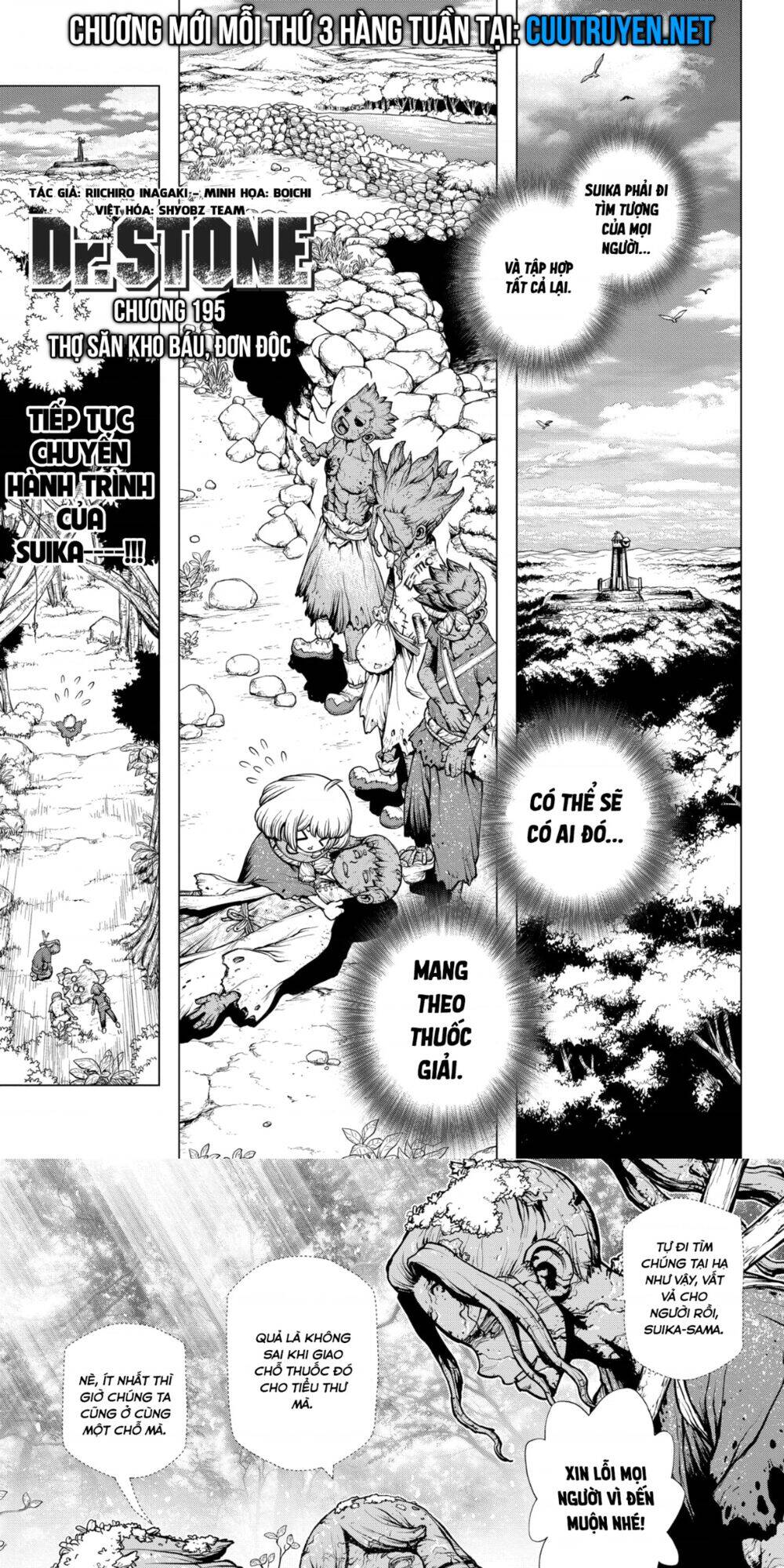 Dr.stone Chapter 195 - Next 