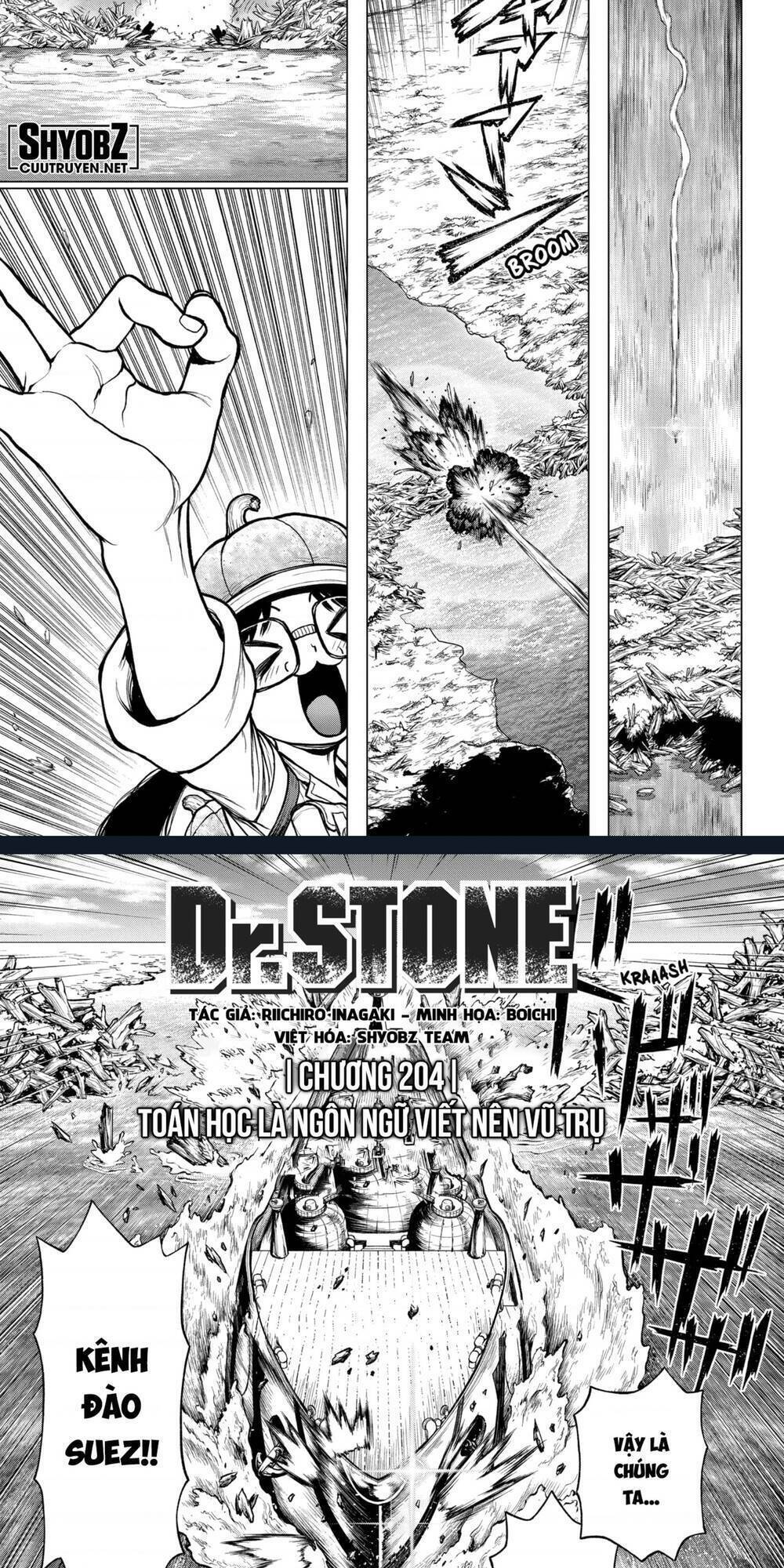 Dr.stone Chapter 204 - Next 