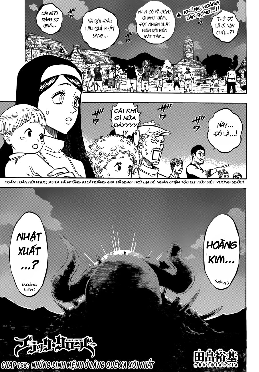 Black Clover - Thế Giới Phép Thuật Chapter 158 - Next Chapter 159