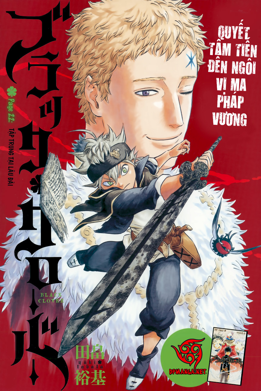 Black Clover - Thế Giới Phép Thuật Chapter 22 - Next Chapter 23