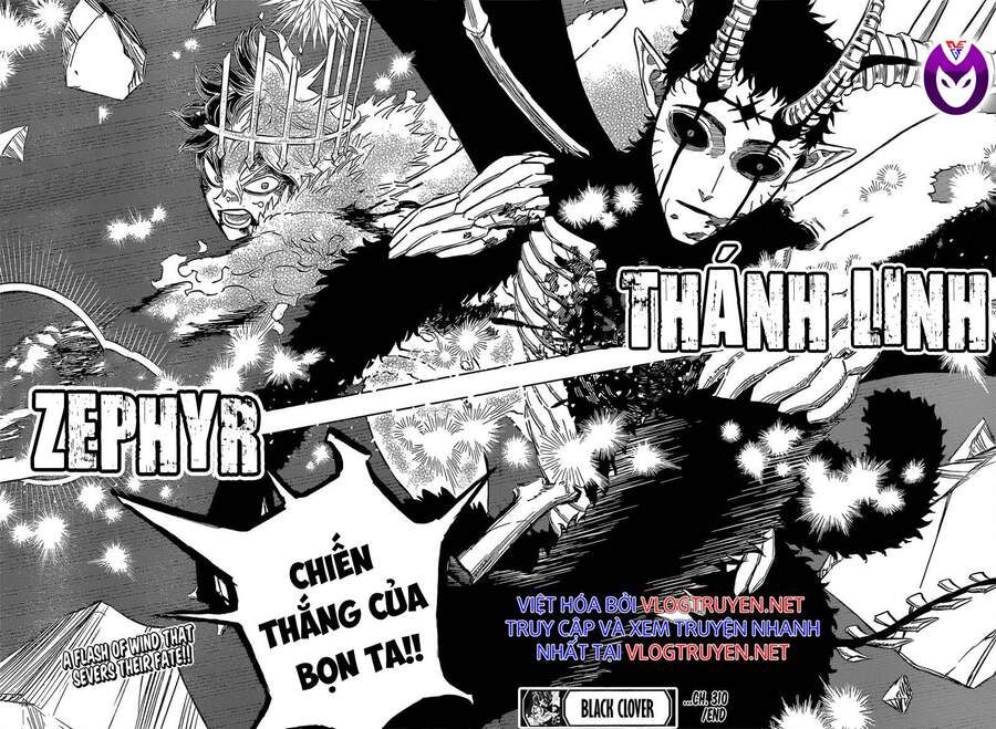 Black Clover - Thế Giới Phép Thuật Chapter 310 - Next Chapter 311