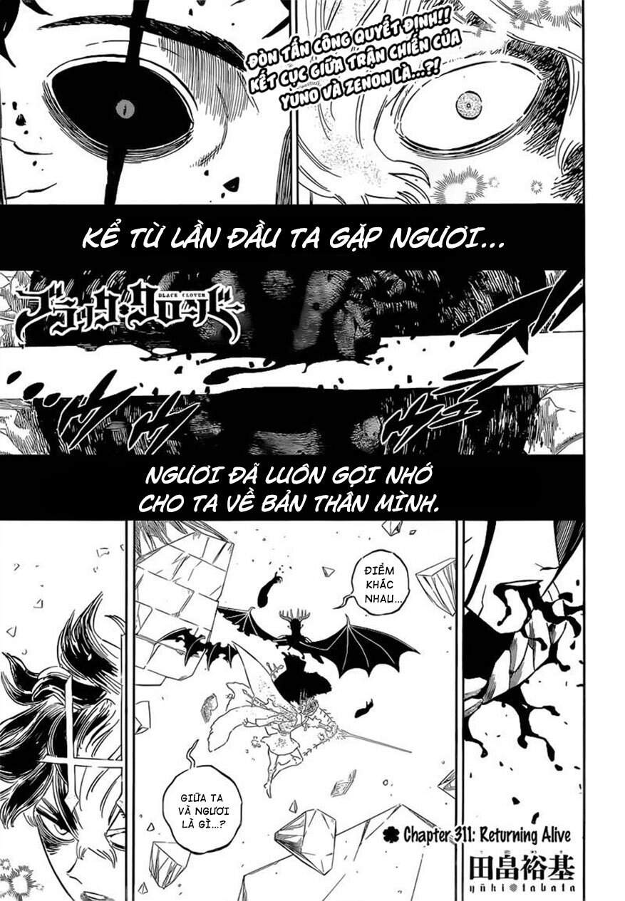 Black Clover - Thế Giới Phép Thuật Chapter 311 - Next Chapter 312