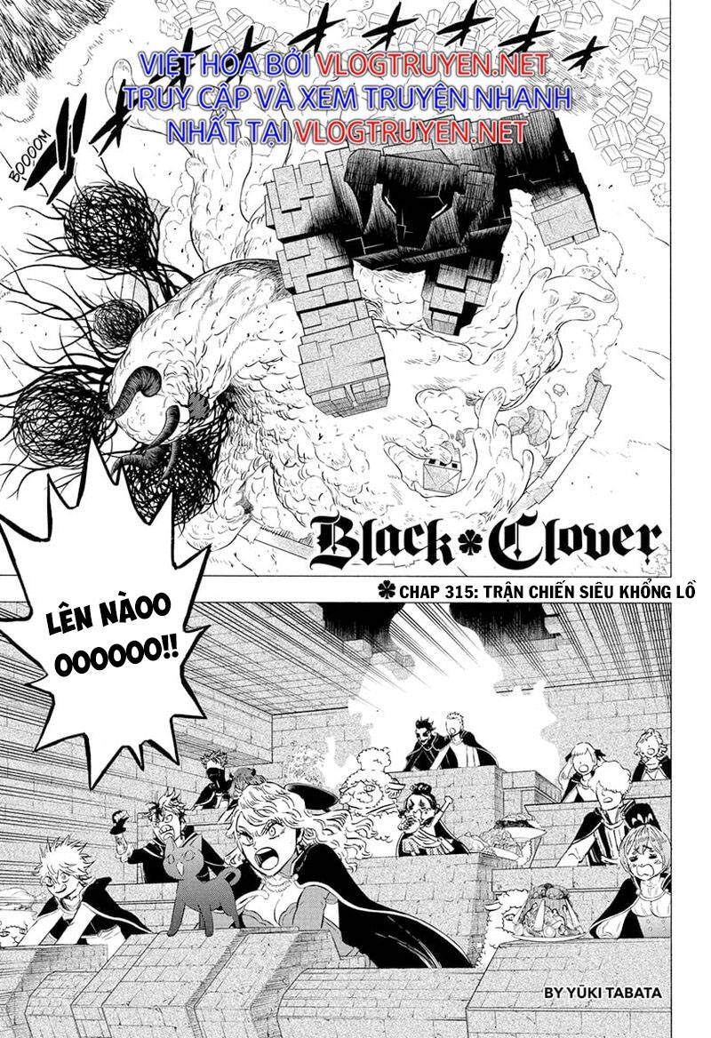 Black Clover - Thế Giới Phép Thuật Chapter 315 - Next Chapter 316