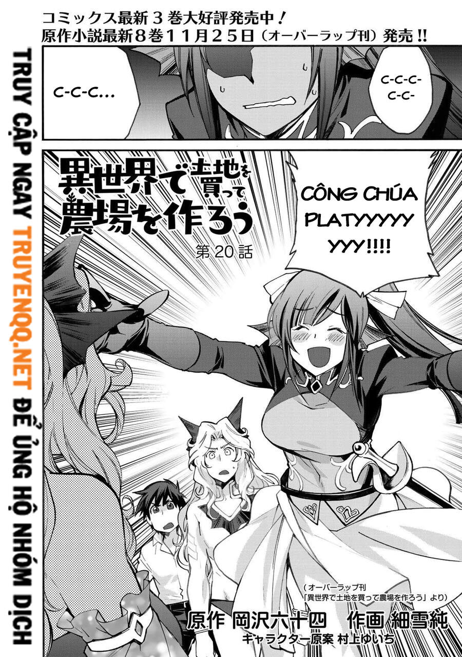 Isekai De Tochi O Katte Noujou O Tsukurou Chapter 20 - Next Chapter 21