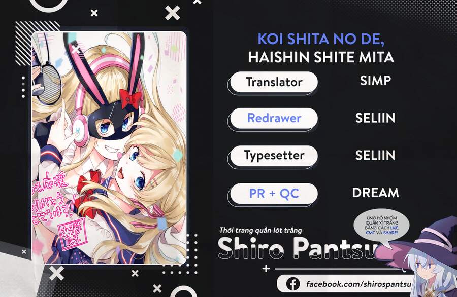 Koi Shita No De, Haishin Shite Mita Chapter 55 - Trang 4