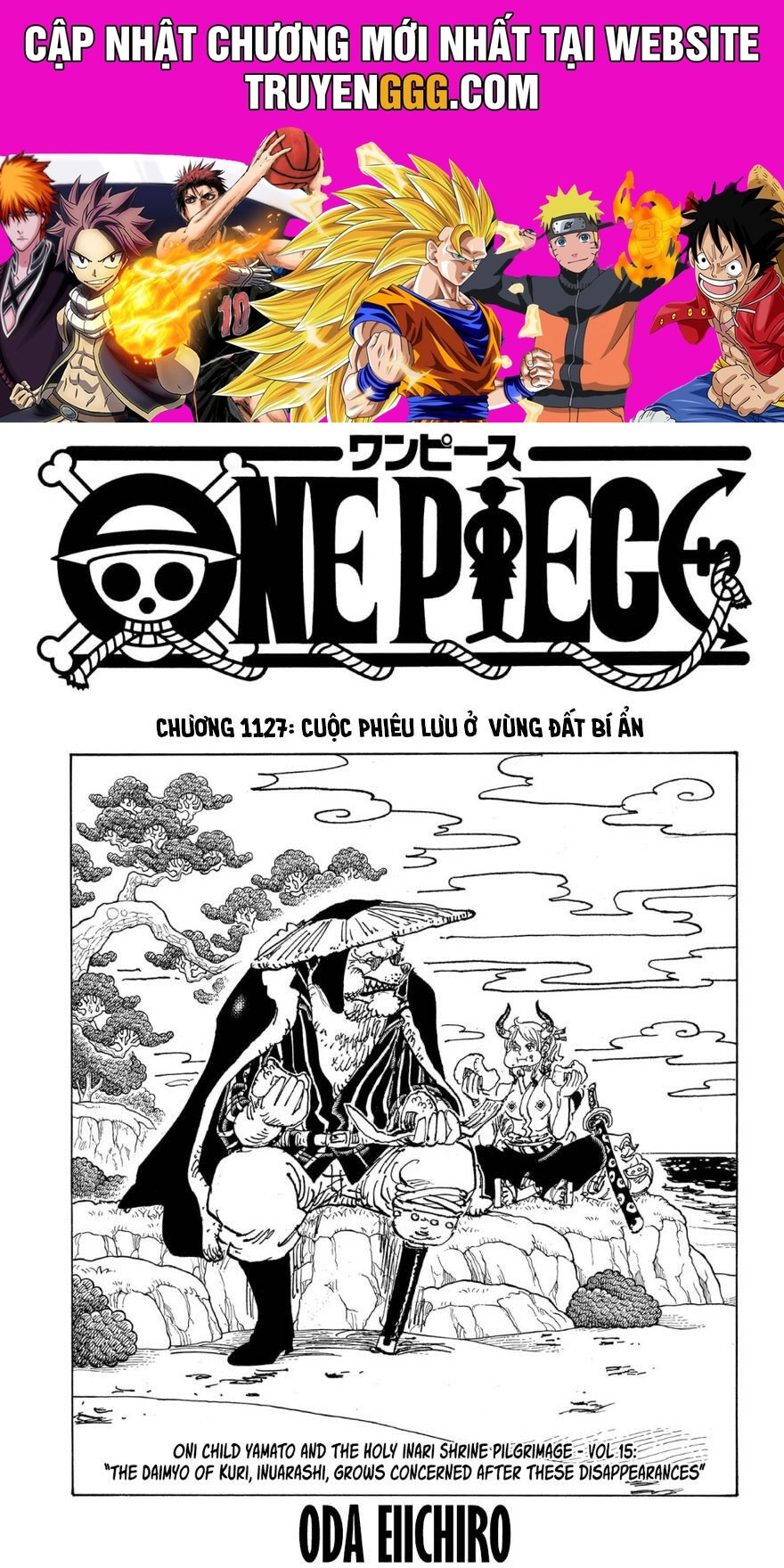 One Piece Chapter 1127 - Trang 3