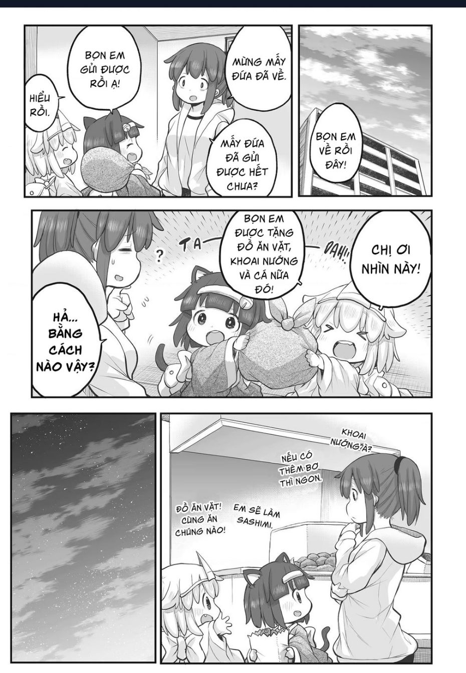 Miss Shachiku and the Little Baby Ghost Chapter 72 - Next Chapter 73