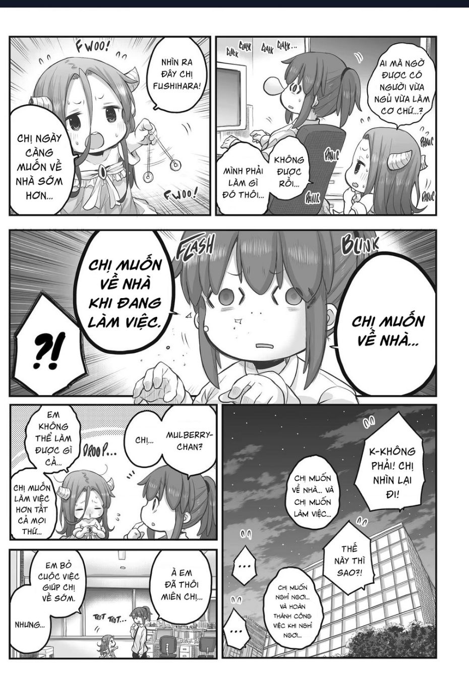 Miss Shachiku and the Little Baby Ghost Chapter 66 - Next Chapter 67