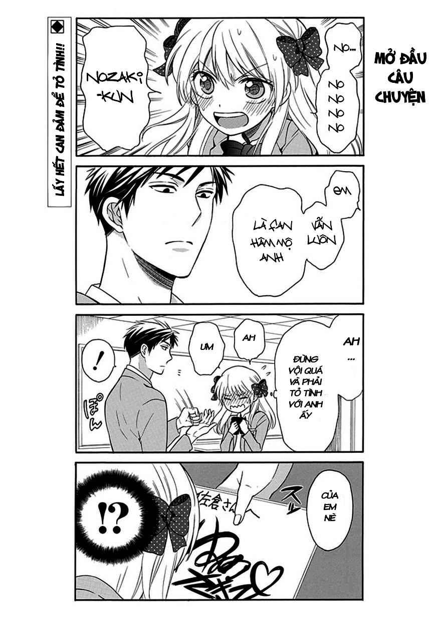 Gekkan Shojo Nozaki-Kun Chapter 1 - Trang 3