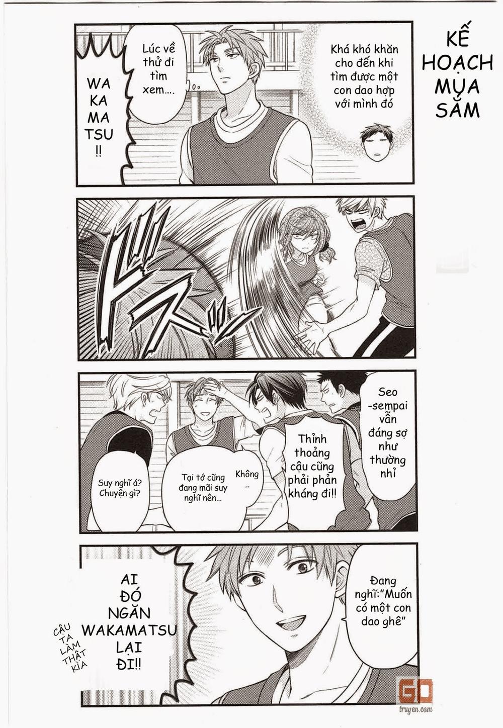 Gekkan Shojo Nozaki-Kun Chapter 29 - Trang 3