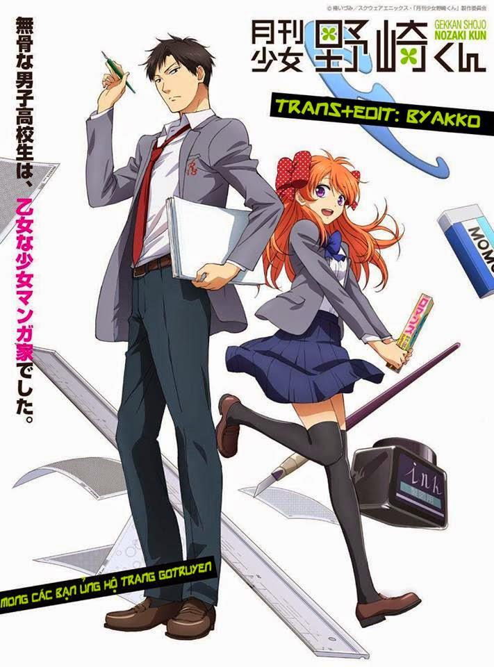 Gekkan Shojo Nozaki-Kun Chapter 30 - Trang 3